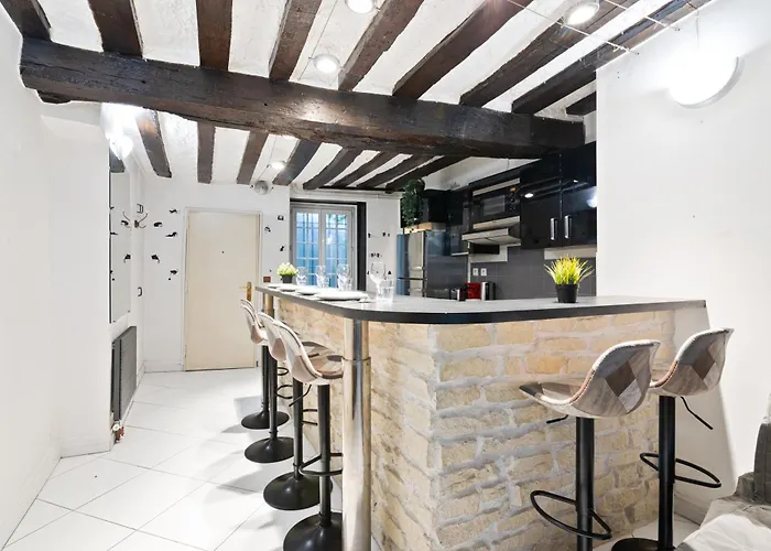 Notre Dame De Luxurious 1br-4p With Netflix