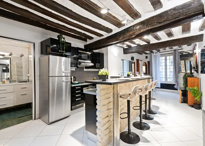 Appartement Notre Dame De Luxurious 1br-4p With Netflix