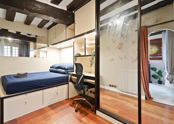 Notre Dame De Luxurious 1br-4p With Netflix